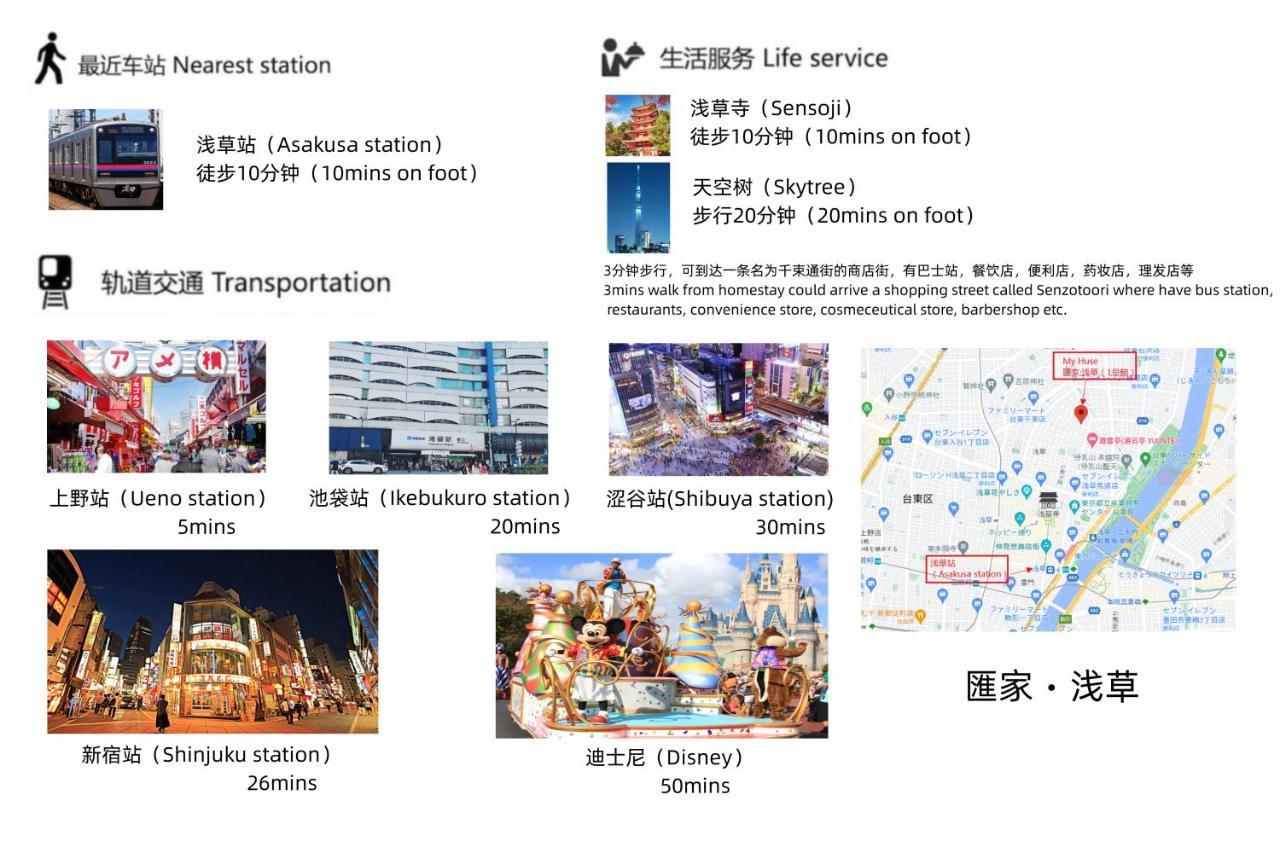 匯金浅草一号館 Apartamento